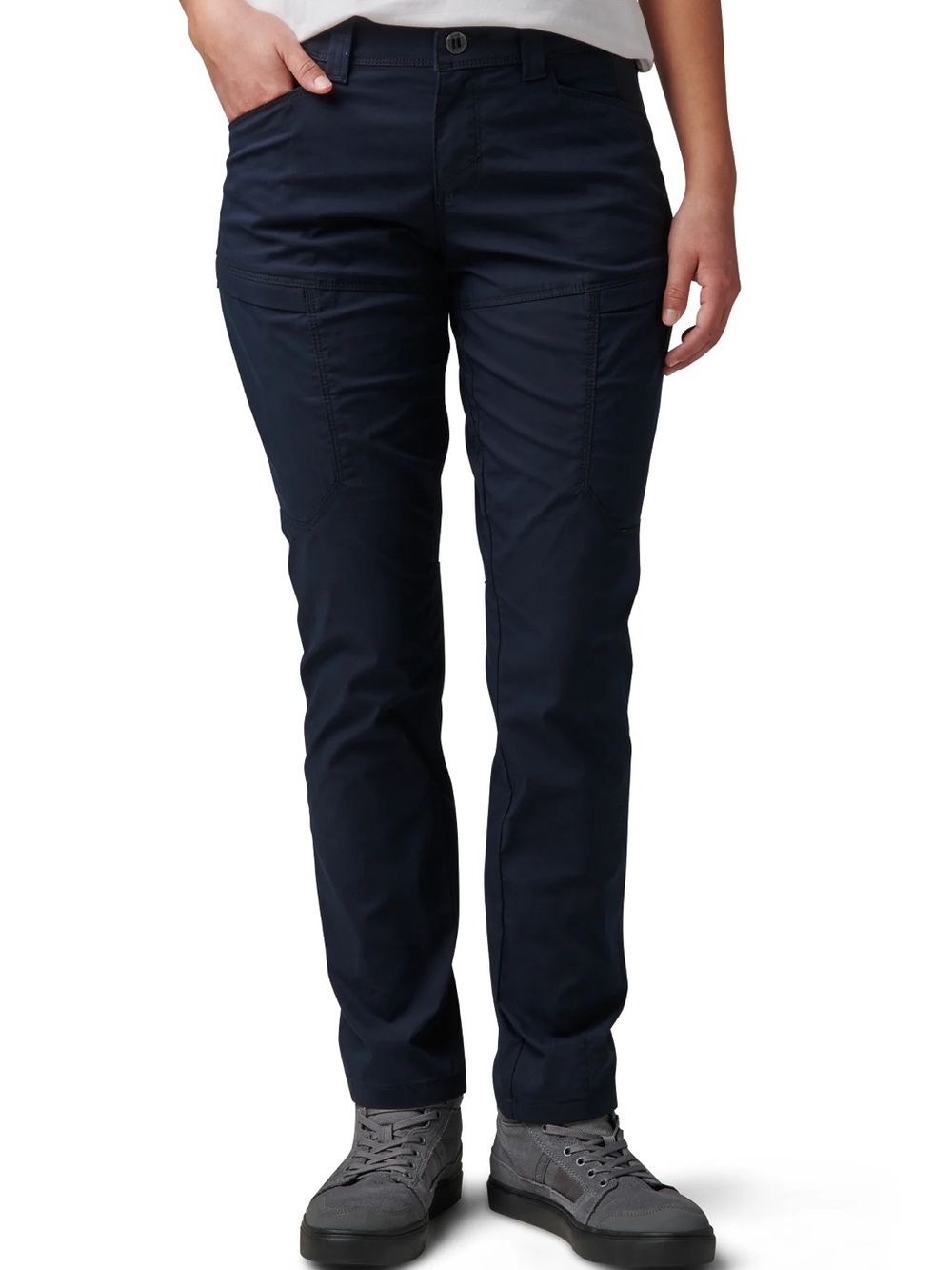 5.11 Tactical Spire Pants Women’s 6 Long Navy Stretch Cargo Utility Hiking Work